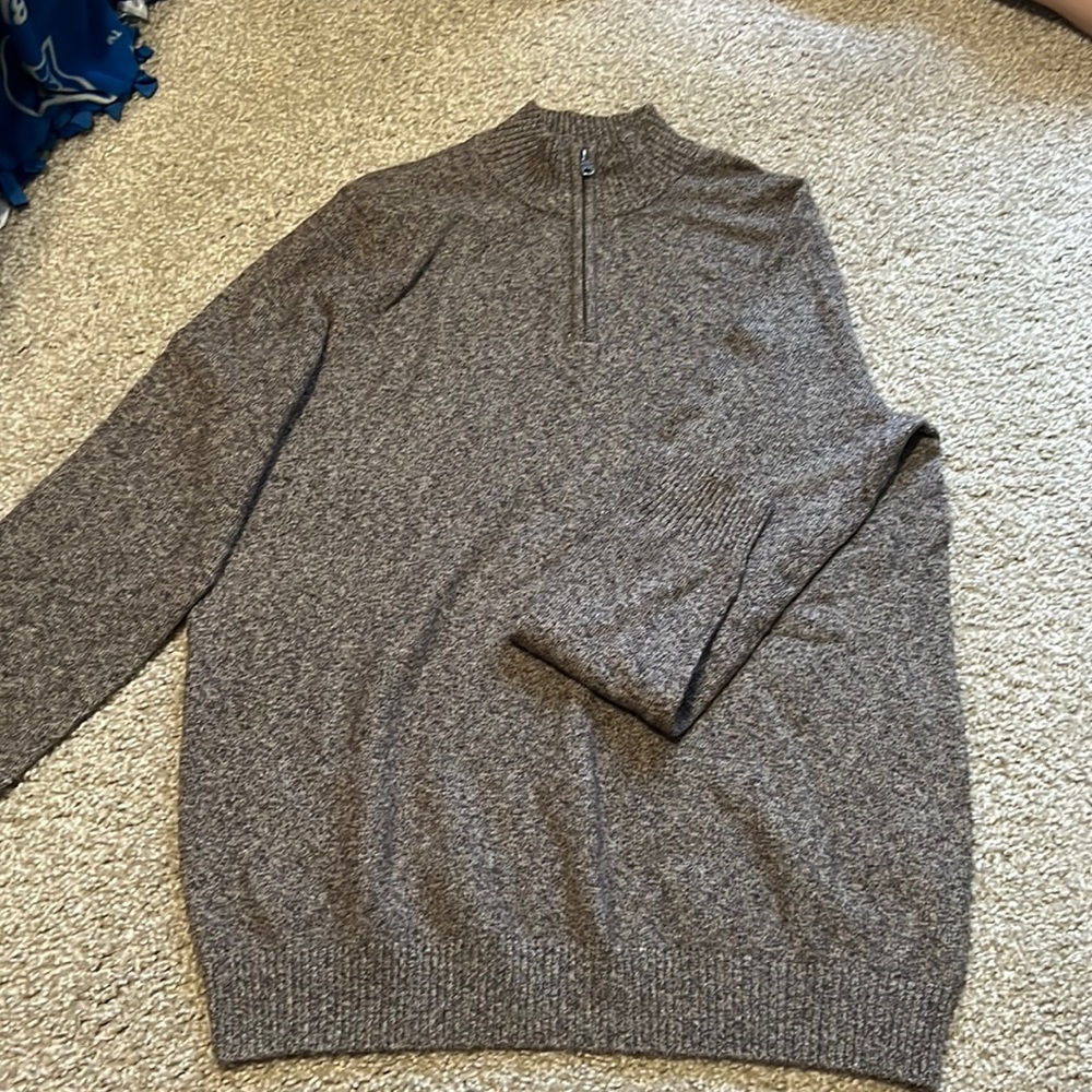 Tall Quarter Zip Sweater